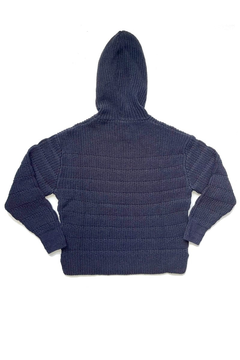 pull à capuche en laine - Mat de Misaine