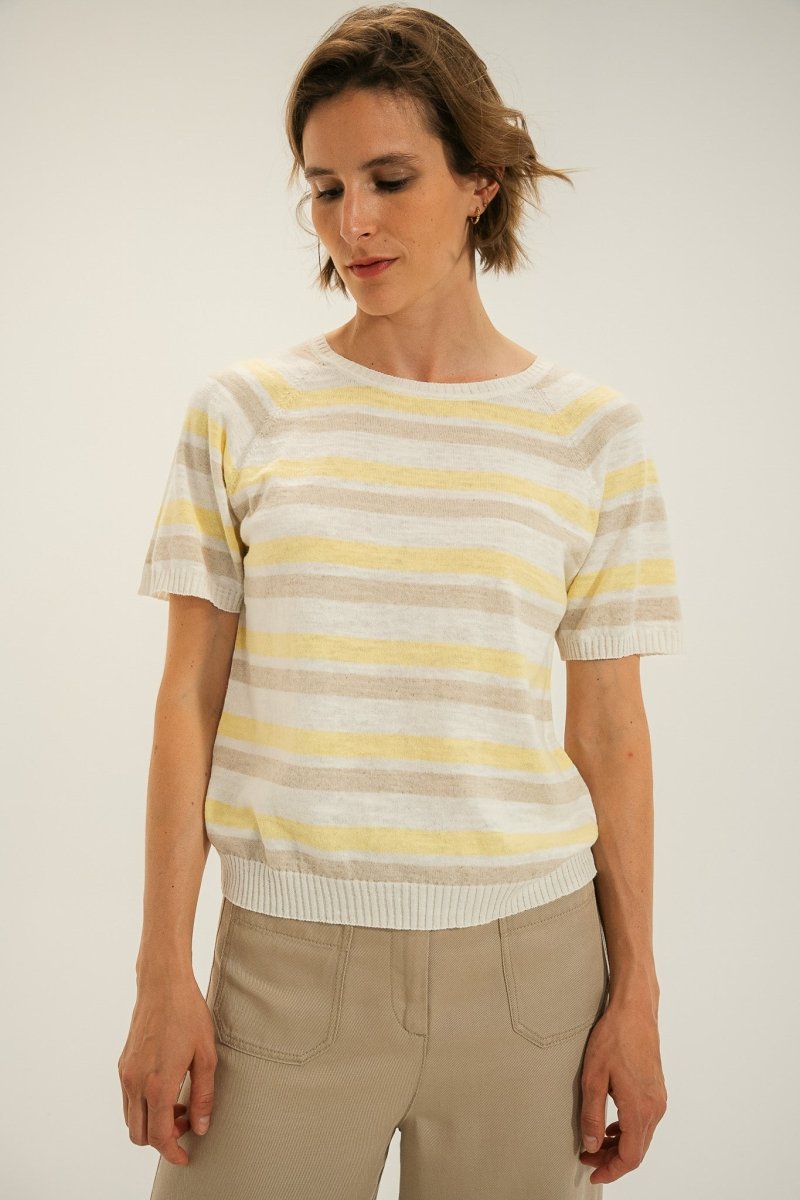 Pull à rayures TELINE - Mat de Misaine