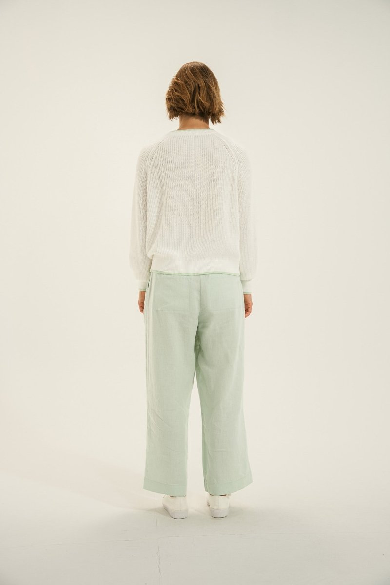 Pull boutonnage épaule TENERIFE - Mat de Misaine