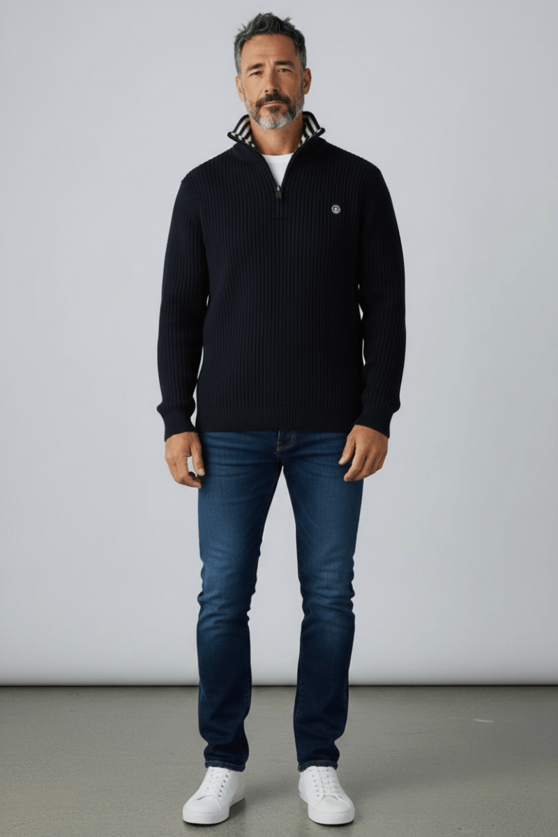 Pull camionneur zippé TALBOT - Mat de Misaine