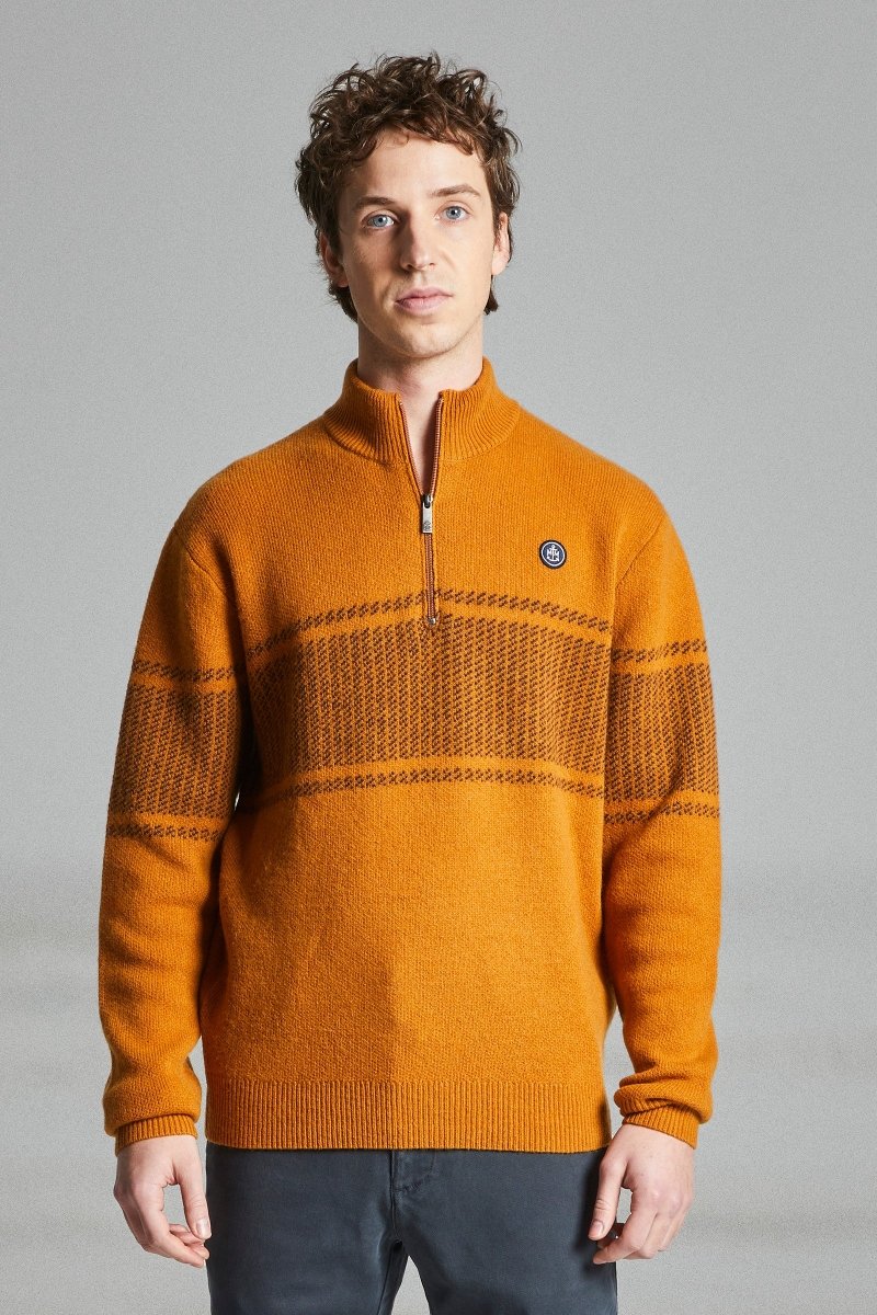 Pull camionneur zippé TUFFLE - Mat de Misaine