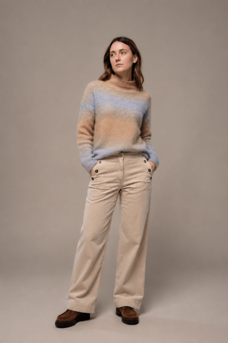 Pull col montant TRETYA - Mat de Misaine