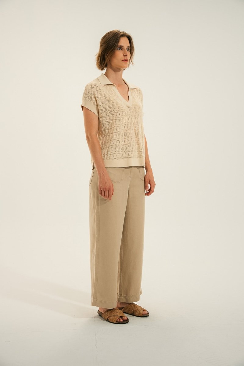 Pull col vareuse TANGER - Mat de Misaine