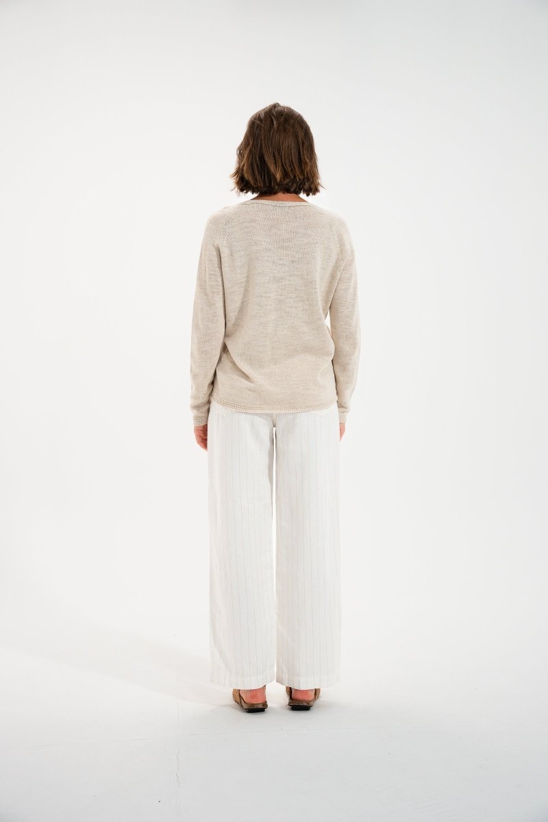 Pull encolure V TAROUDANT - Mat de Misaine