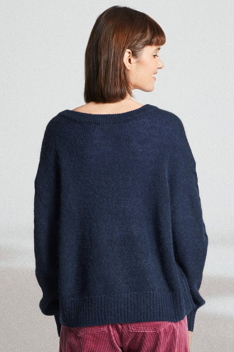 Pull encolure V TORCY - Mat de Misaine