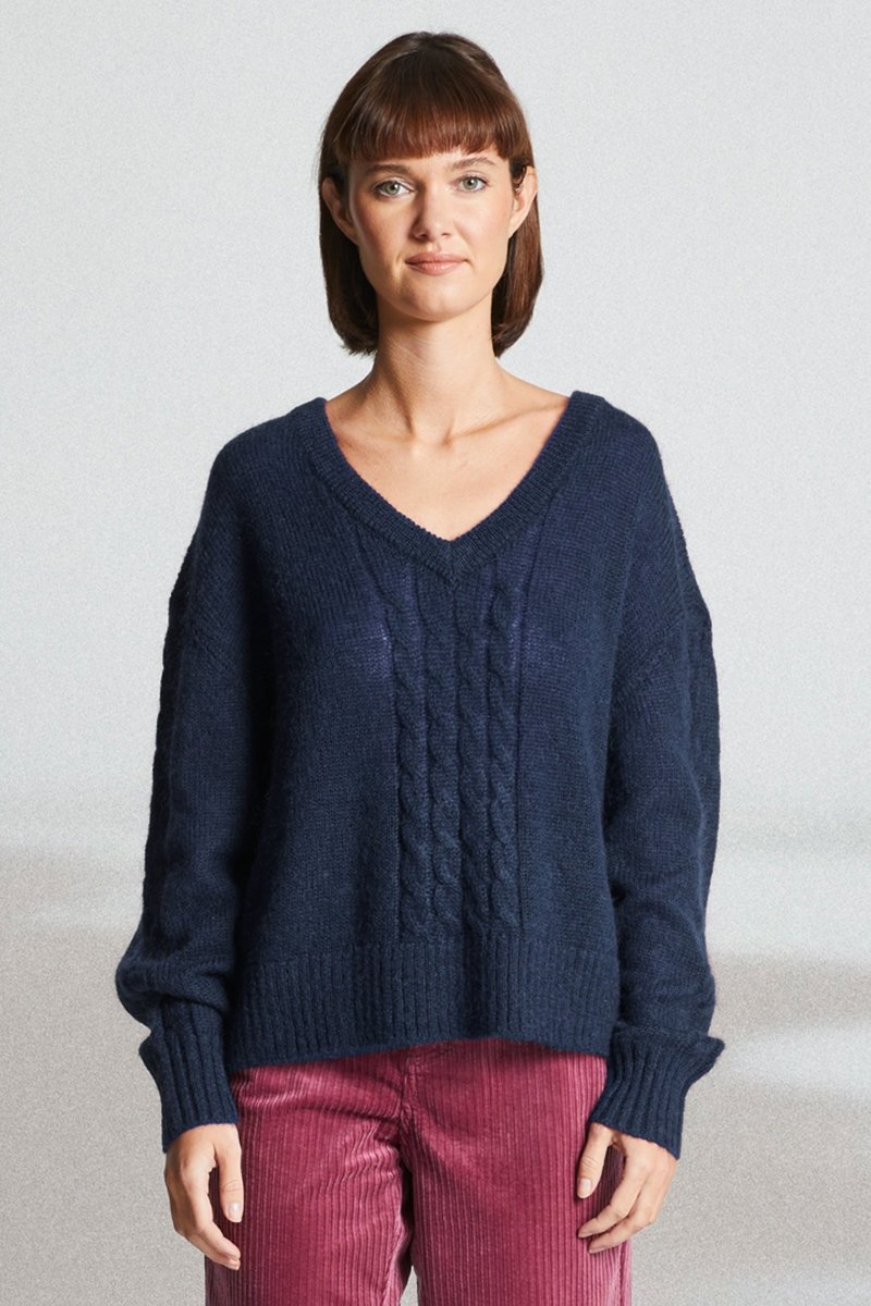 Pull encolure V TORCY - Mat de Misaine