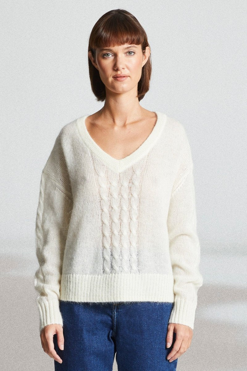 Pull encolure V TORCY - Mat de Misaine