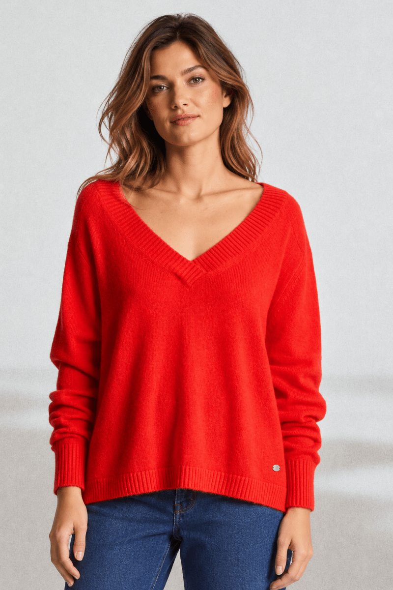 Pull encolure V TORIN - Mat de Misaine