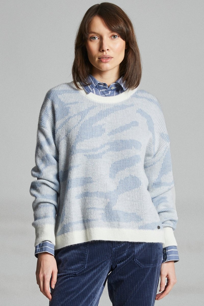 Pull jacquard TERVOLA - Mat de Misaine
