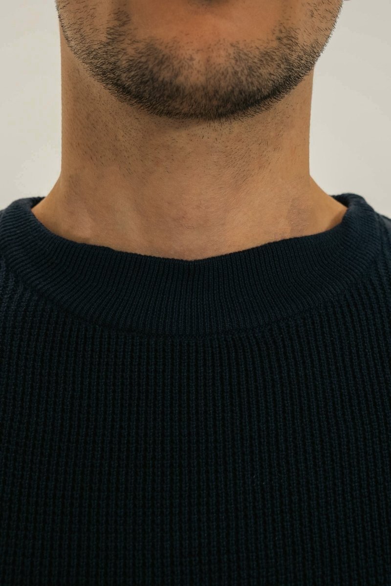 Pull marin empiècement épaules THAIS - Mat de Misaine