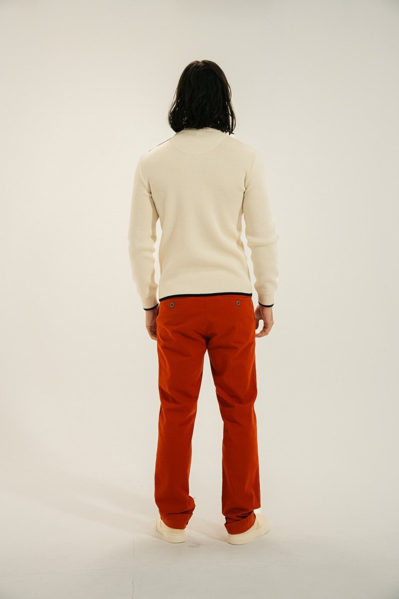 Pull marin - MIXTE - en laine vierge TIDES - Mat de Misaine