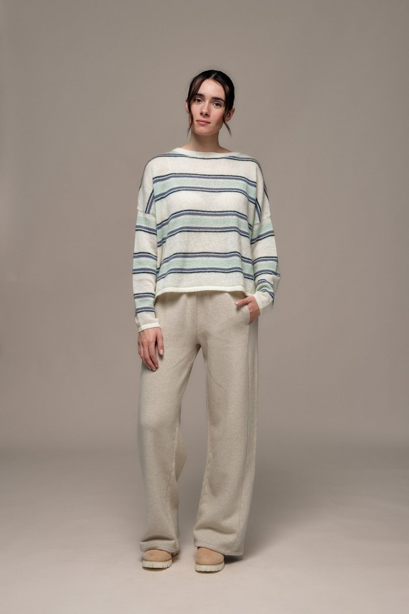 Pull oversize rayé TAKI - Mat de Misaine