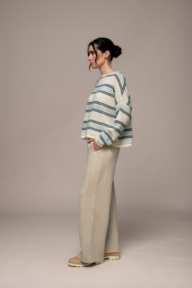 Pull oversize rayé TAKI - Mat de Misaine