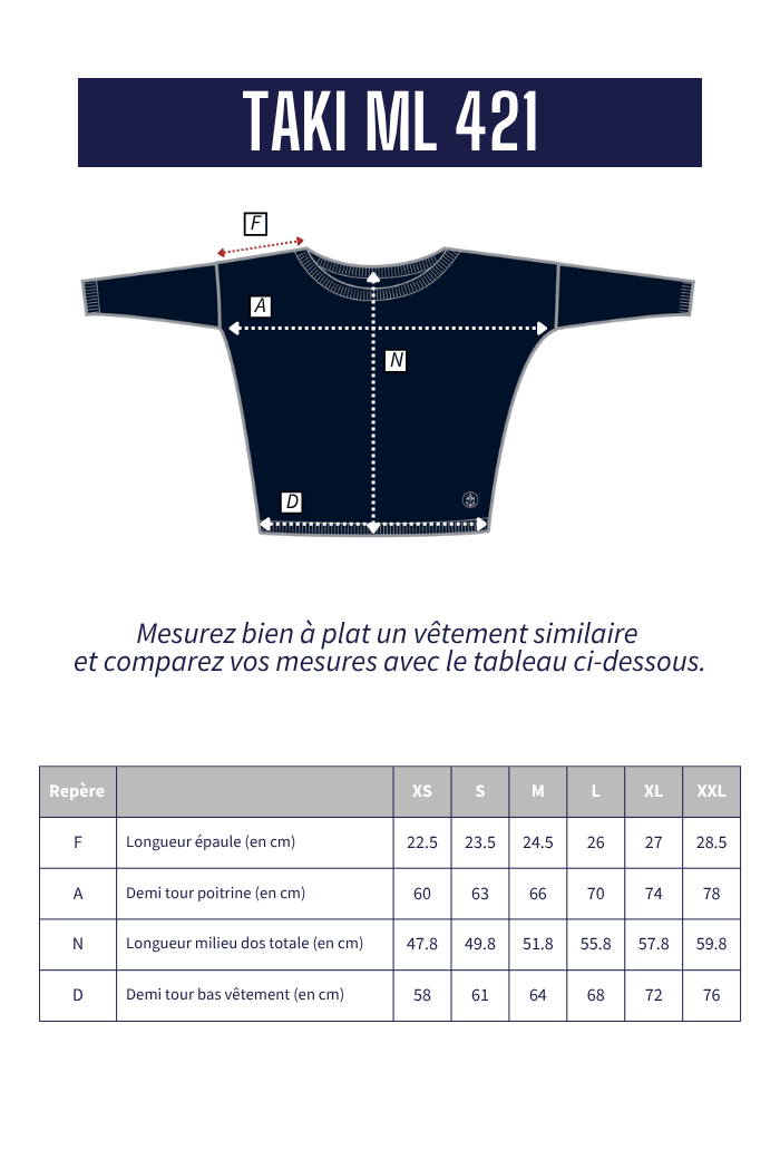 Pull oversize TAKI - Mat de Misaine