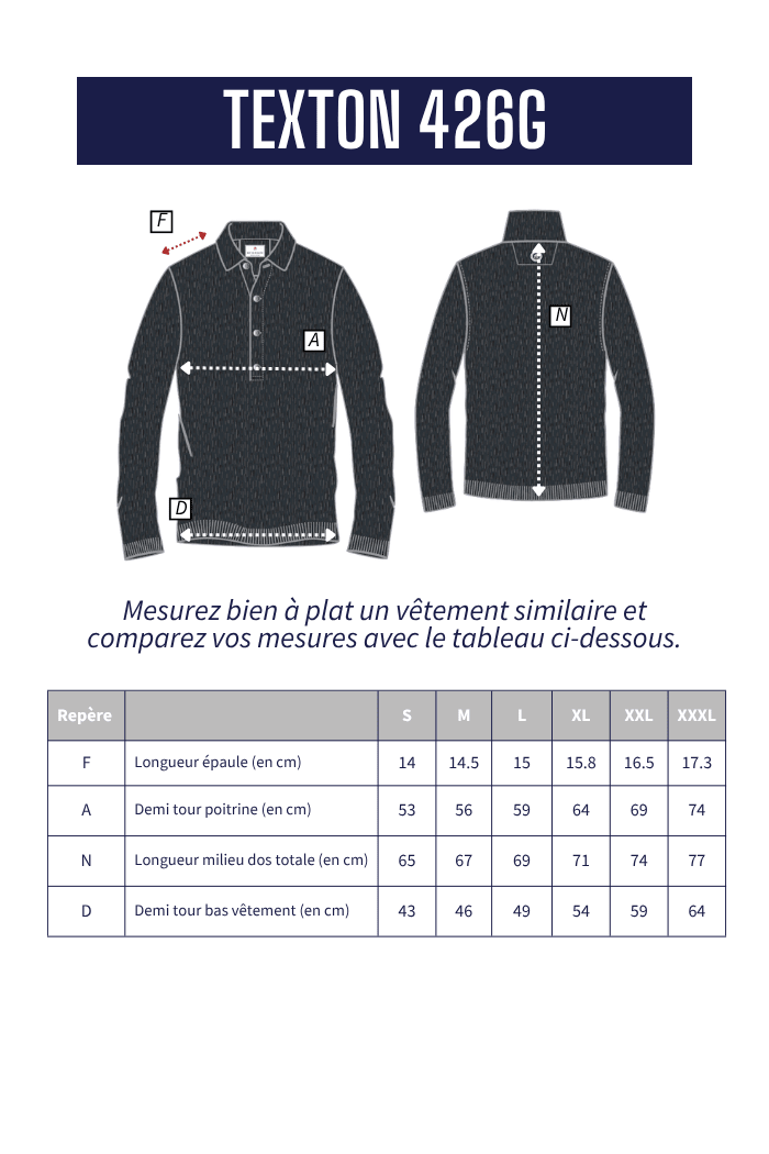 Pull TEXTON - Mat de Misaine