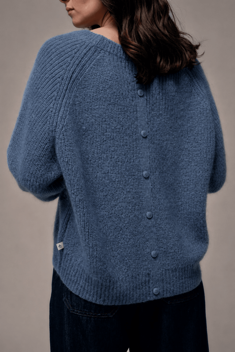 Pull TOPAZO dos boutonné. - Mat de Misaine