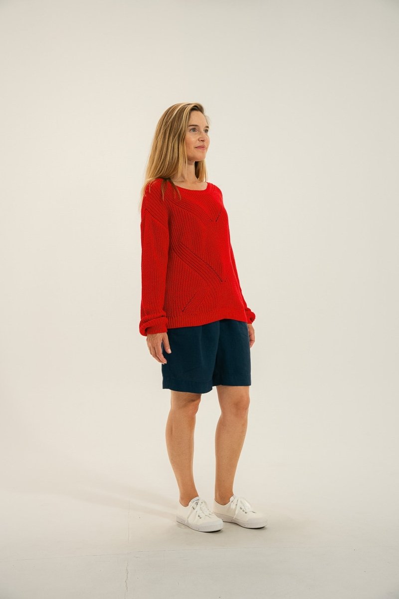 Pull tricotage fantaisie devant TOLEDE - Mat de Misaine