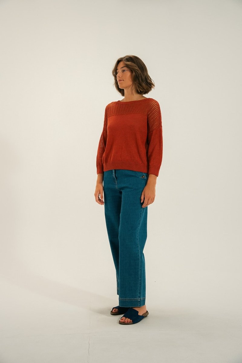 Pull tricotage fantaisie TETOUAN - Mat de Misaine