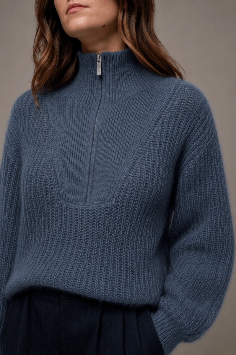 Pull zippé TIGNES - Mat de Misaine