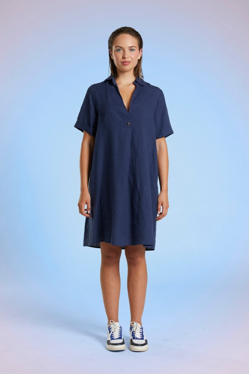 Robe courte esprit vareuse RITA - Mat de Misaine