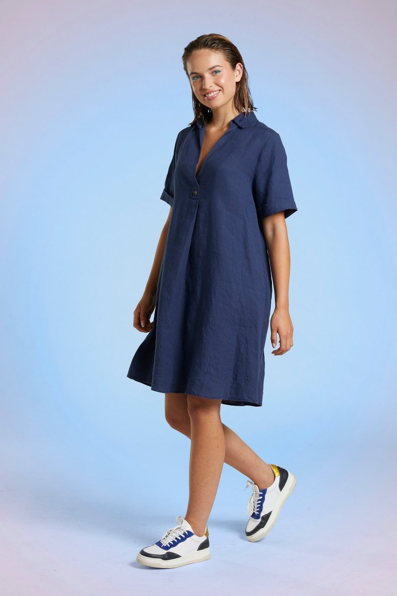 Robe courte esprit vareuse RITA - Mat de Misaine