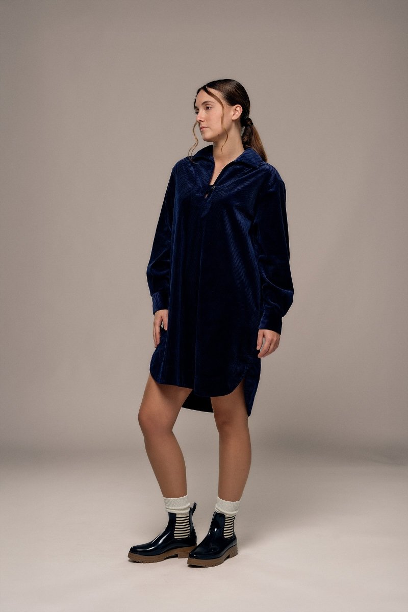 Robe en velours RIVA. - Mat de Misaine