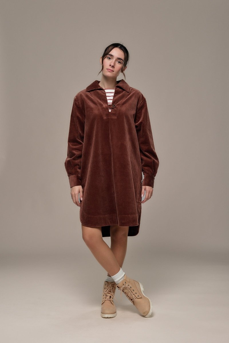 Robe en velours RIVA - Mat de Misaine