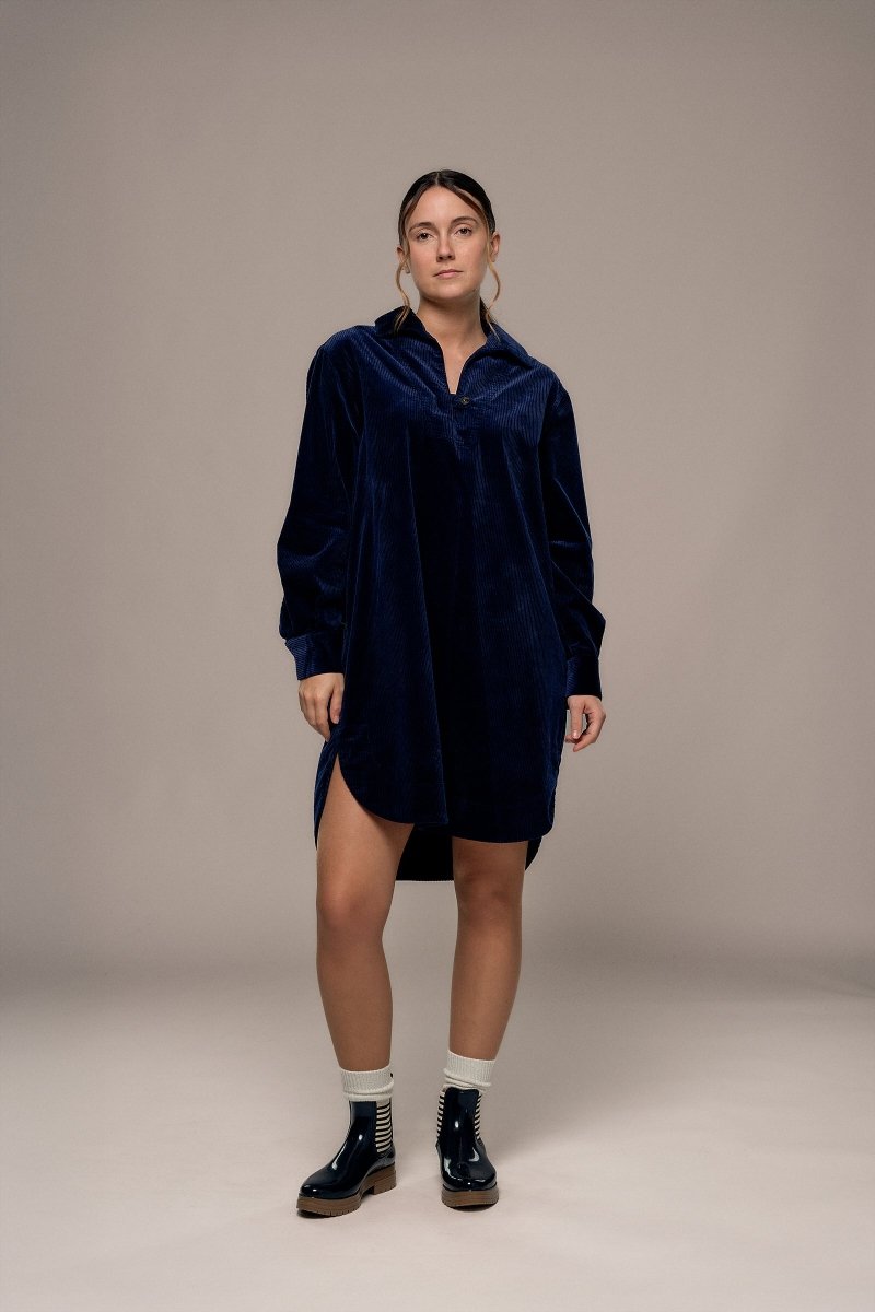 Robe en velours RIVA. - Mat de Misaine