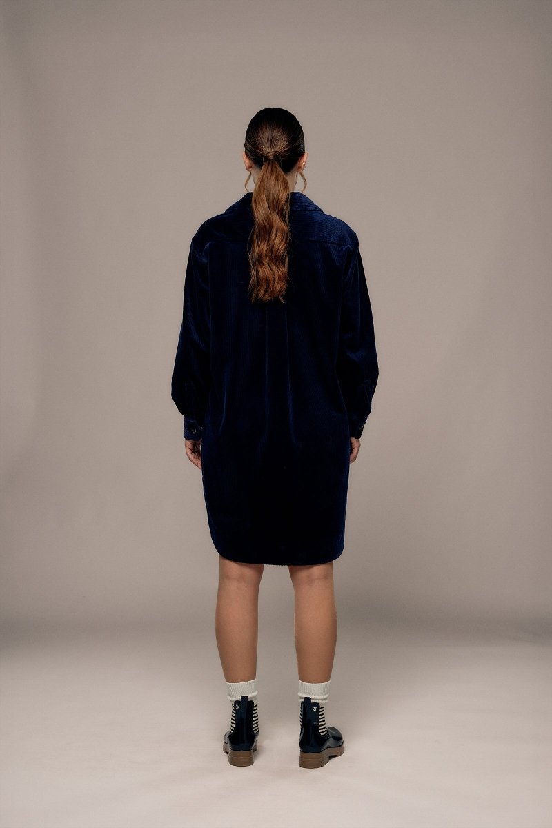 Robe en velours RIVA. - Mat de Misaine