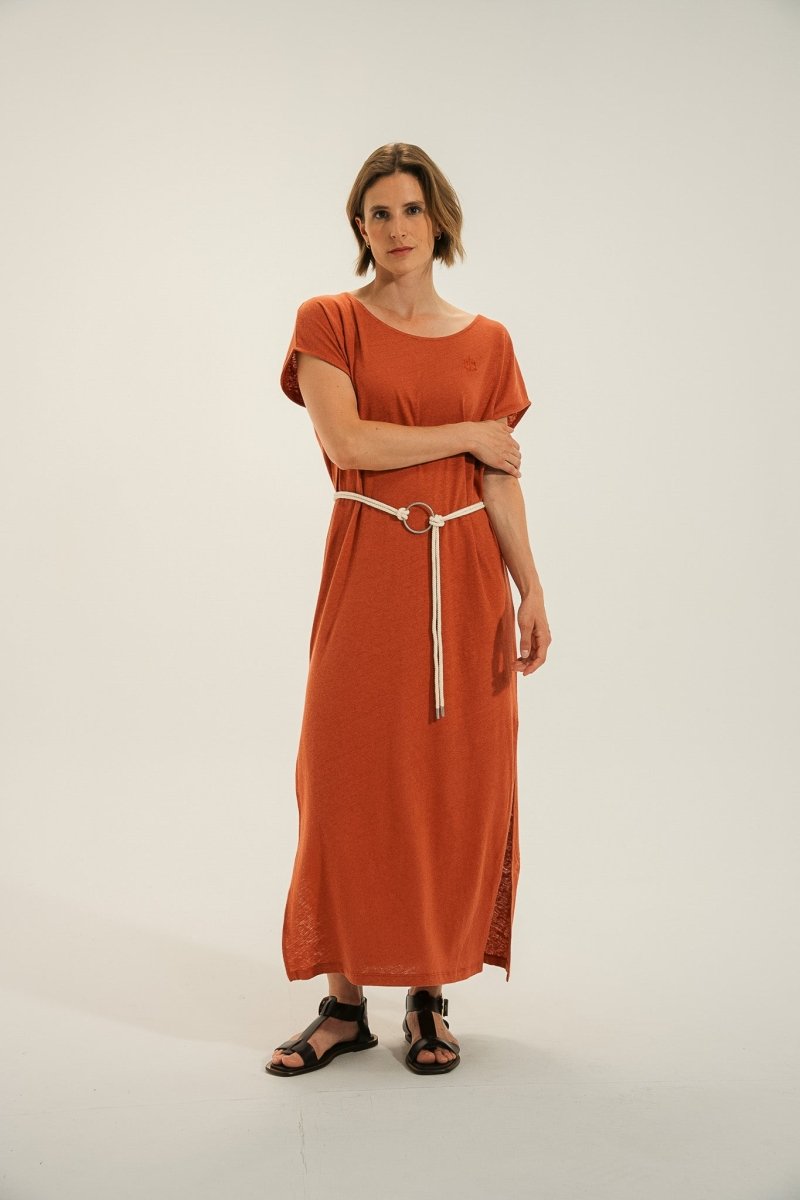 Robe longue en jersey ROSE - Mat de Misaine