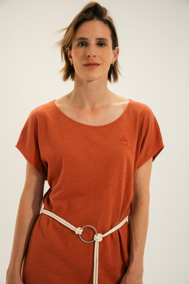 Robe longue en jersey ROSE - Mat de Misaine
