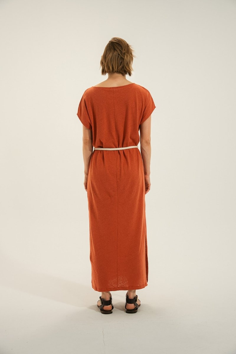 Robe longue en jersey ROSE - Mat de Misaine