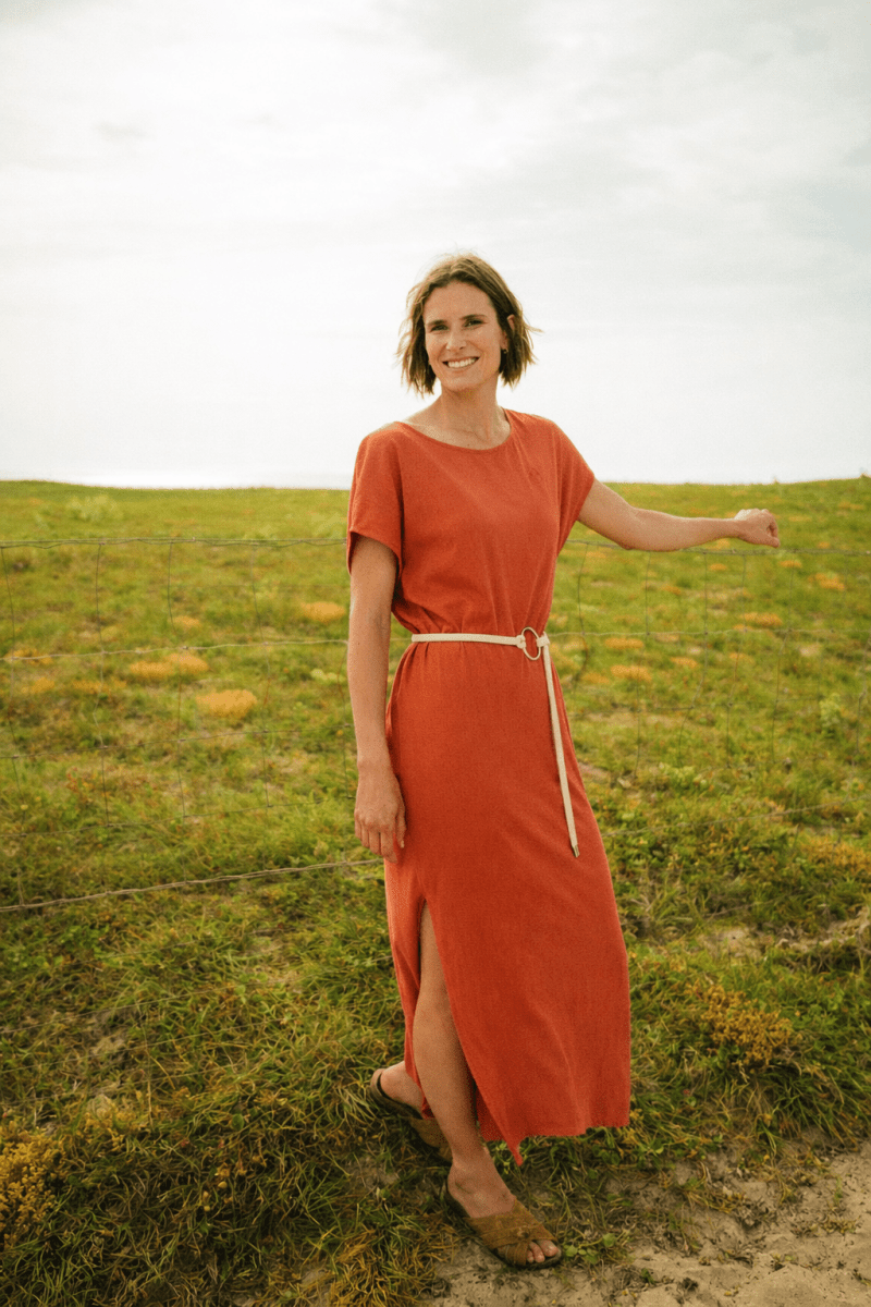 Robe longue en jersey ROSE - Mat de Misaine