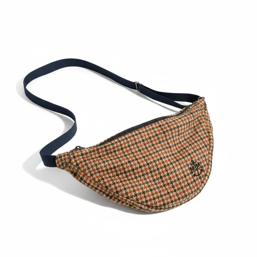 SAC BANA motif pied de poule - Mat de Misaine