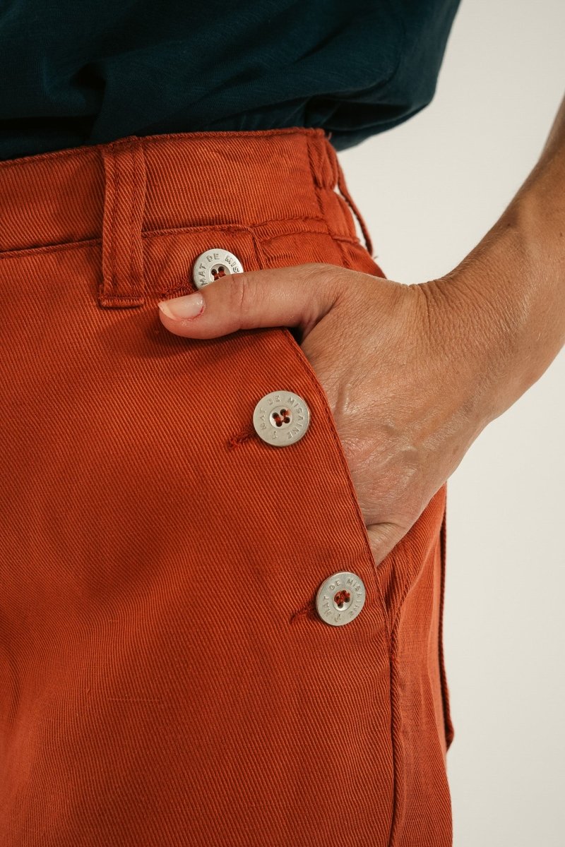 Short à pont en lyocell SABORD - Mat de Misaine