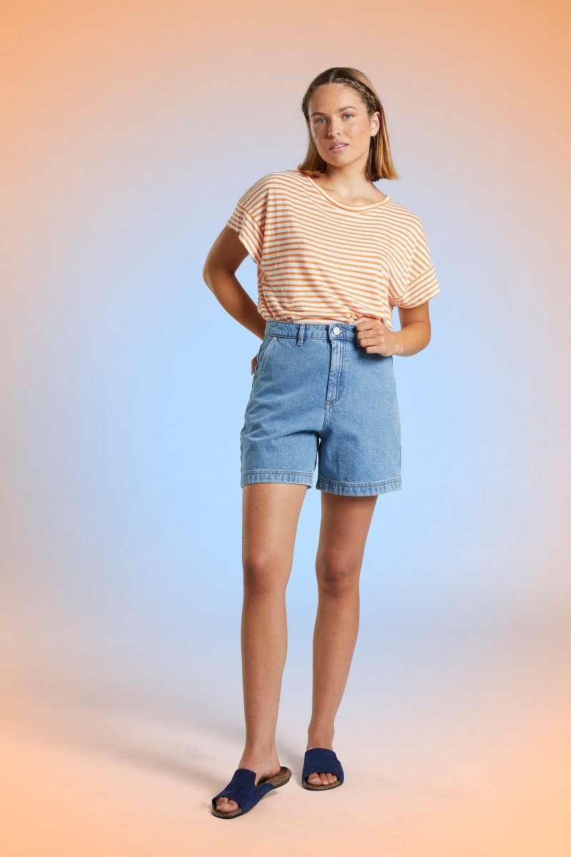 Short en denim SALINE - Mat de Misaine