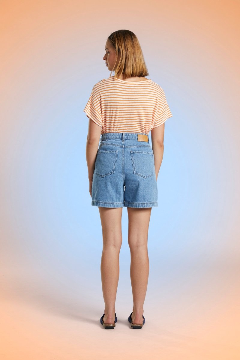 Short en denim SALINE - Mat de Misaine