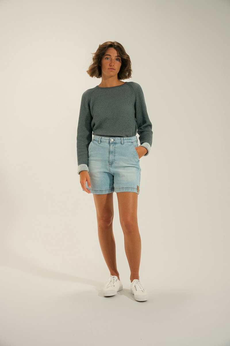 Short en jeans SALINE - Mat de Misaine