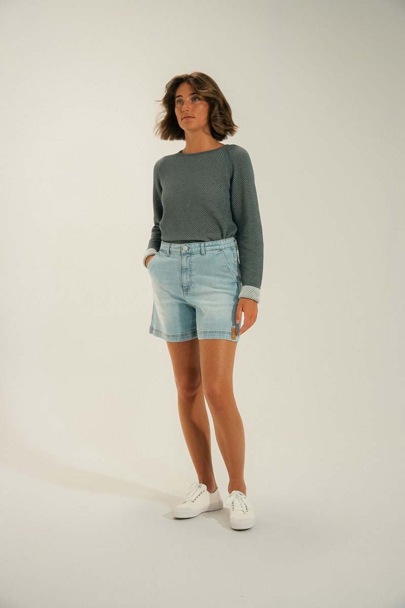 Short en jeans SALINE - Mat de Misaine