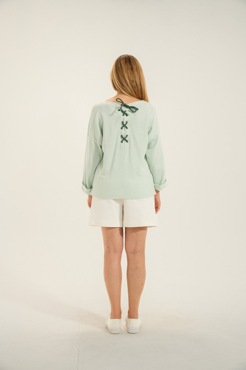 Sweat avec lacet dos MODICA - Mat de Misaine