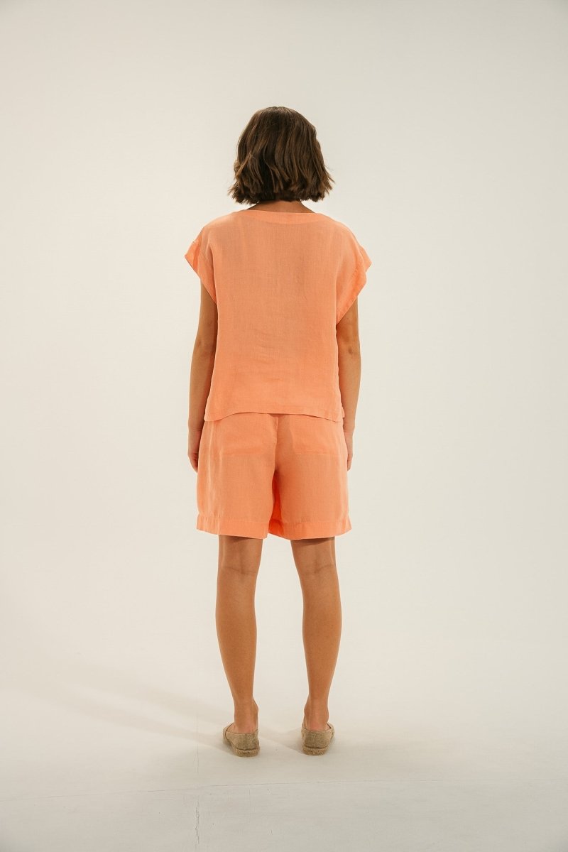 Top sans manches encolure V CARAIBES - Mat de Misaine