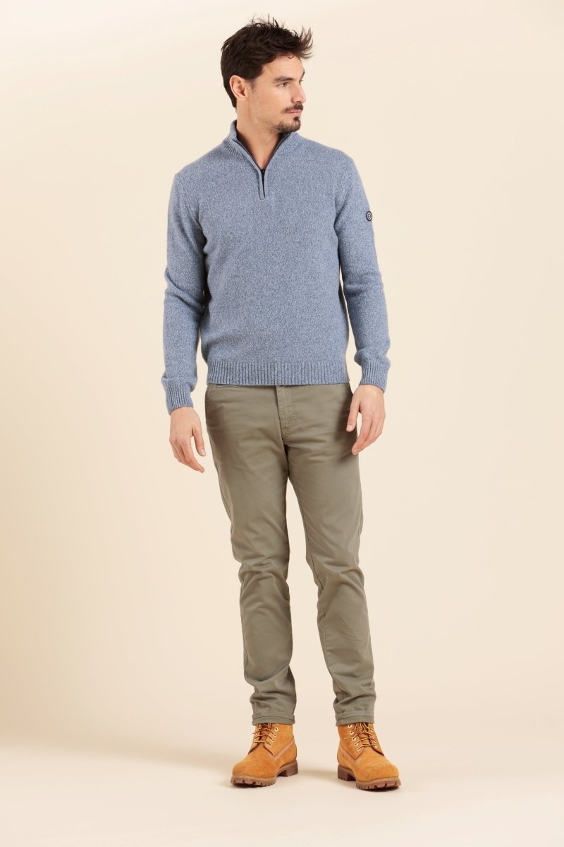 tricot manches longues homme laine - Mat de Misaine