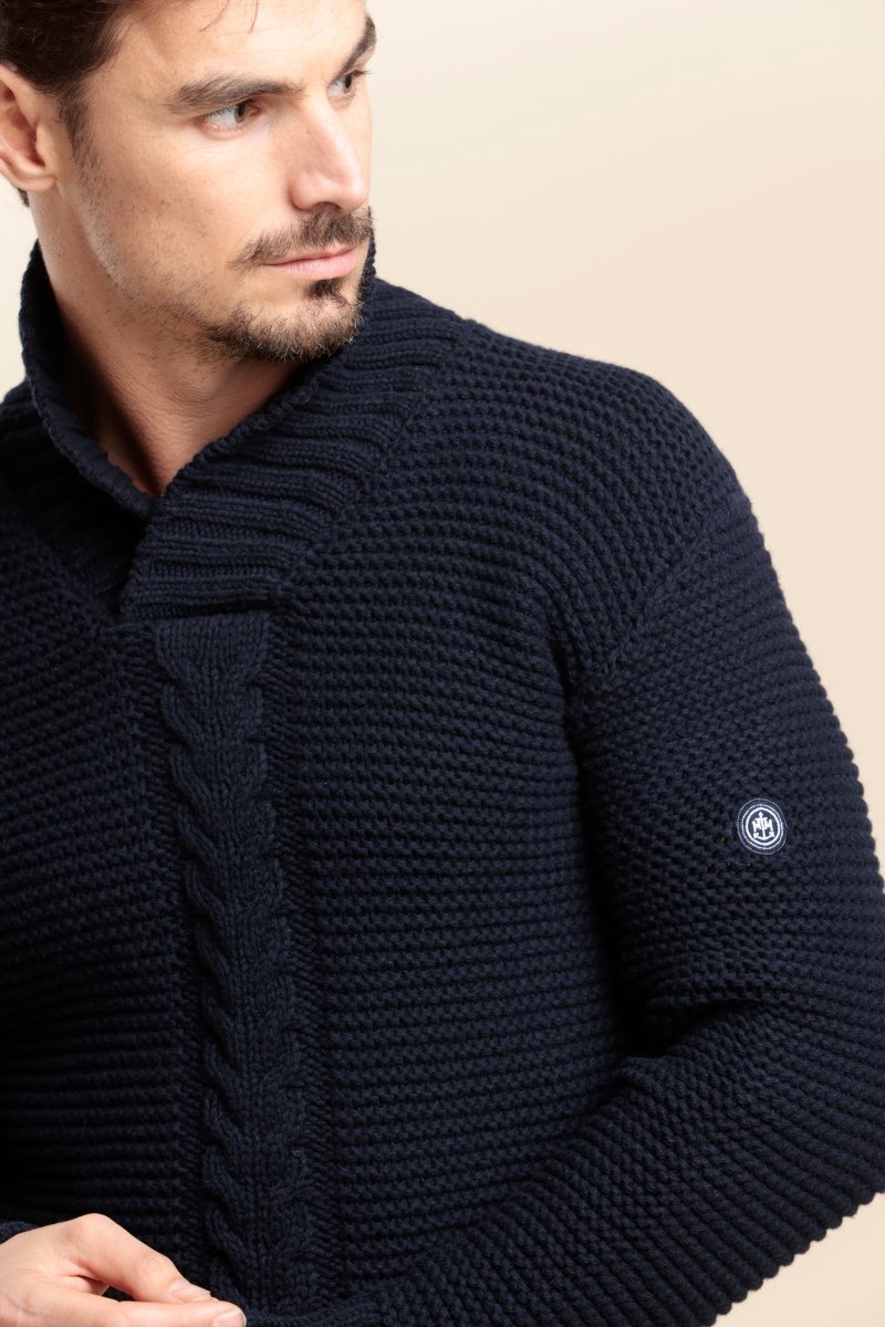 tricot manches longues homme laine - Mat de Misaine