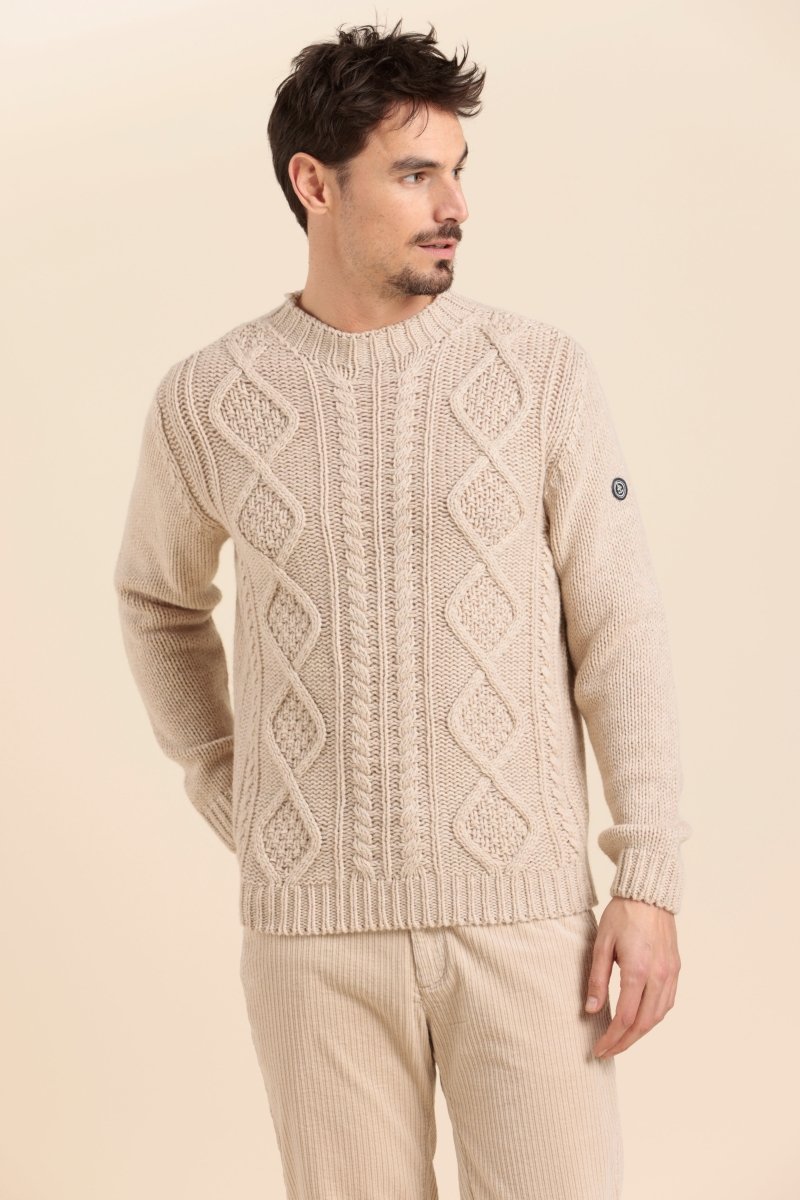 tricot manches longues homme laine - Mat de Misaine