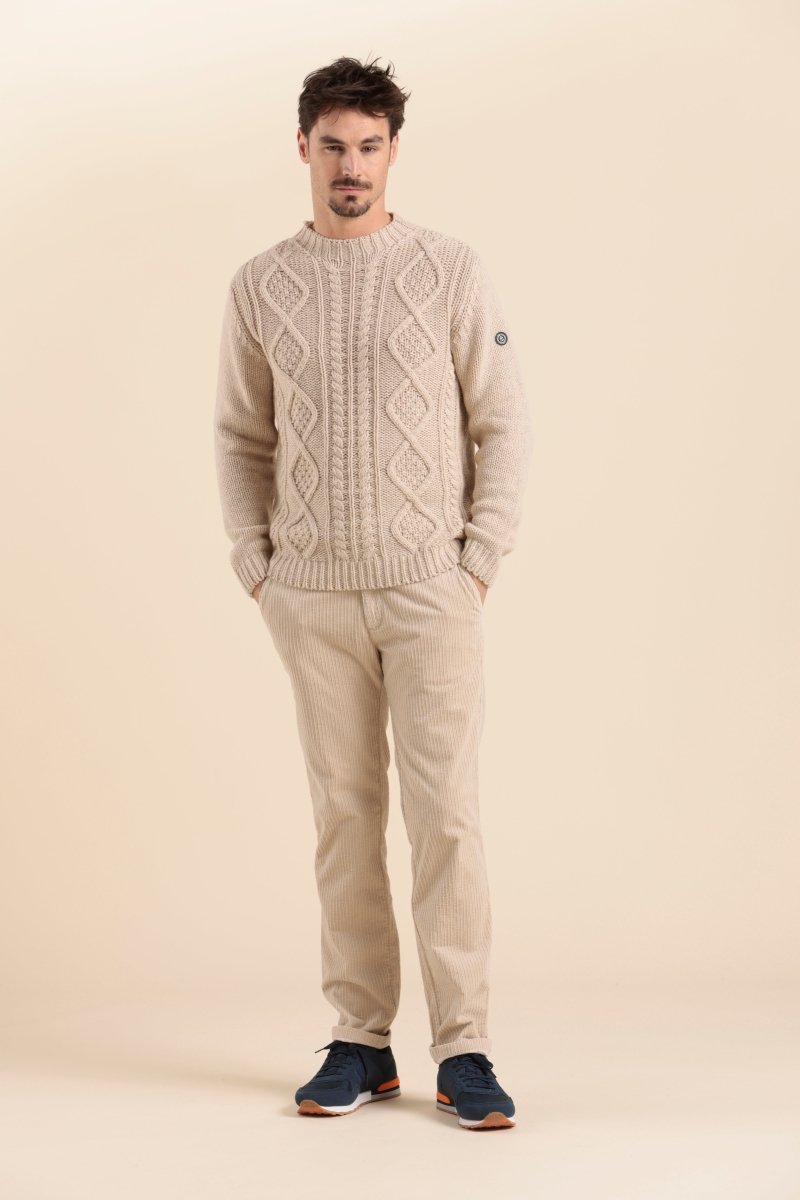 tricot manches longues homme laine - Mat de Misaine