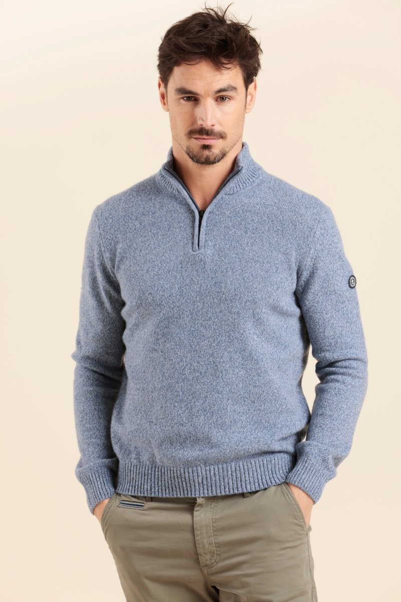 tricot manches longues homme laine - Mat de Misaine