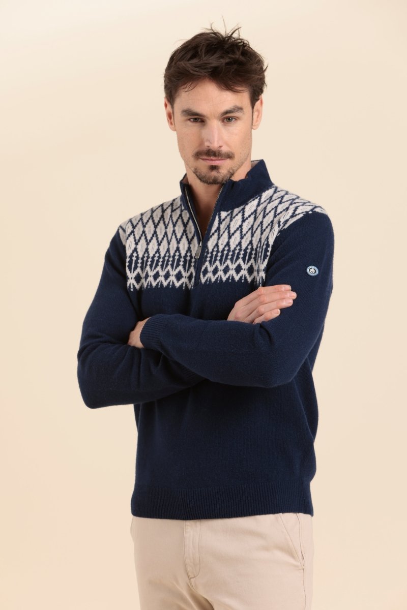 tricot manches longues homme laine - Mat de Misaine