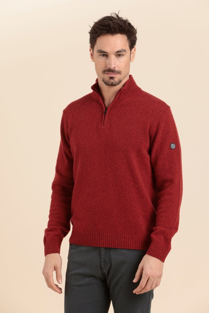 tricot manches longues homme laine - Mat de Misaine