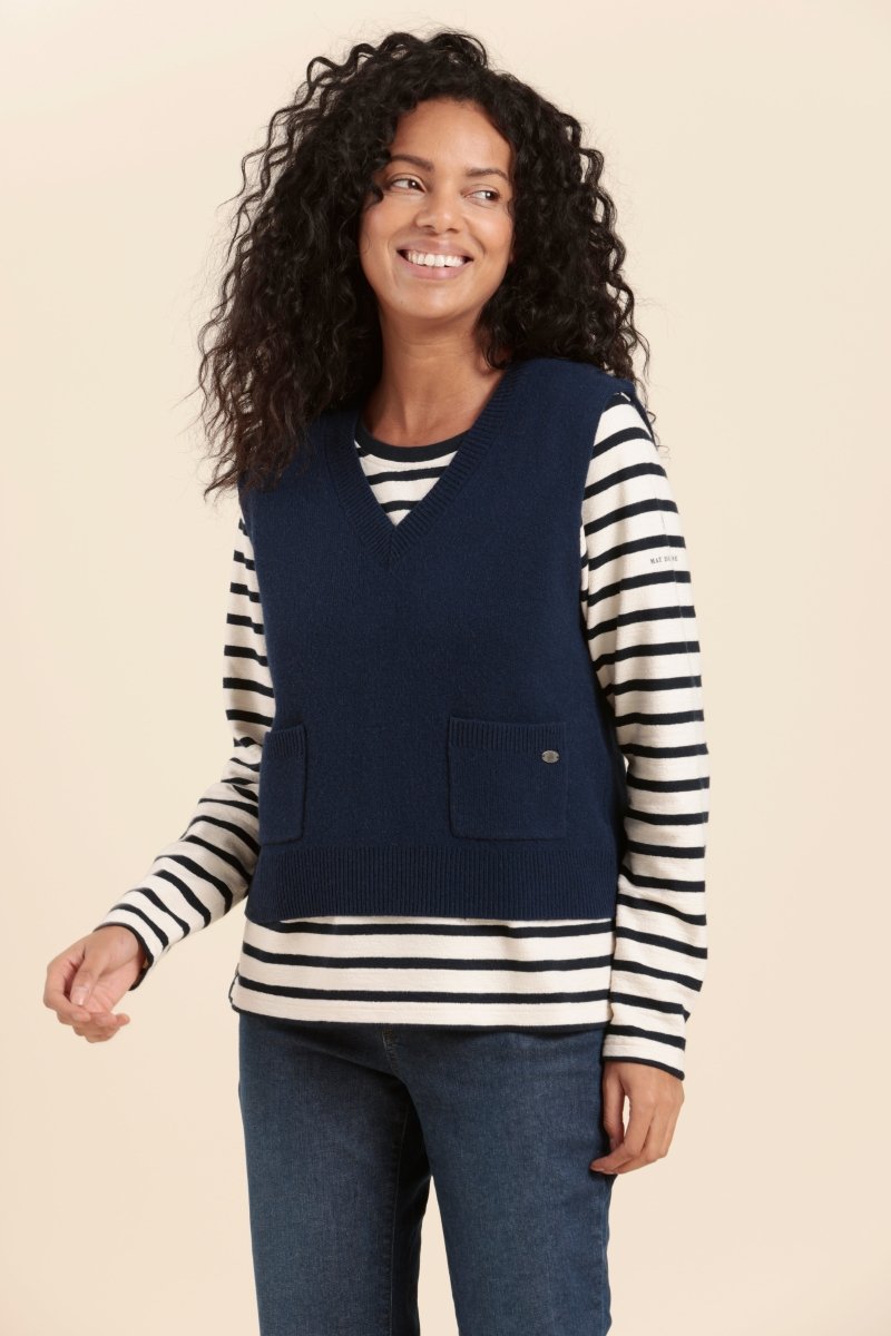 Fille Tricoter Un Gilet Sans Manches Facile Phildar Modèle Tricot