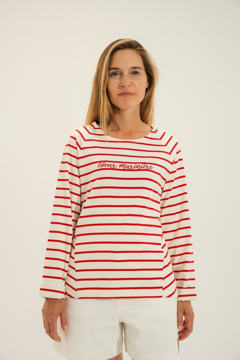 Tshirt avec jeu de rayures MERIA. - Mat de Misaine